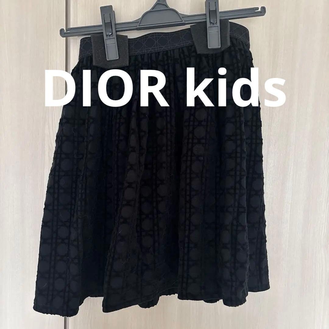 DIOR ディオール　キッズ　カナージュ　ミニスカート DIOR | 女の子|キッズ ファッション｜ディオール公式オンラインブティック