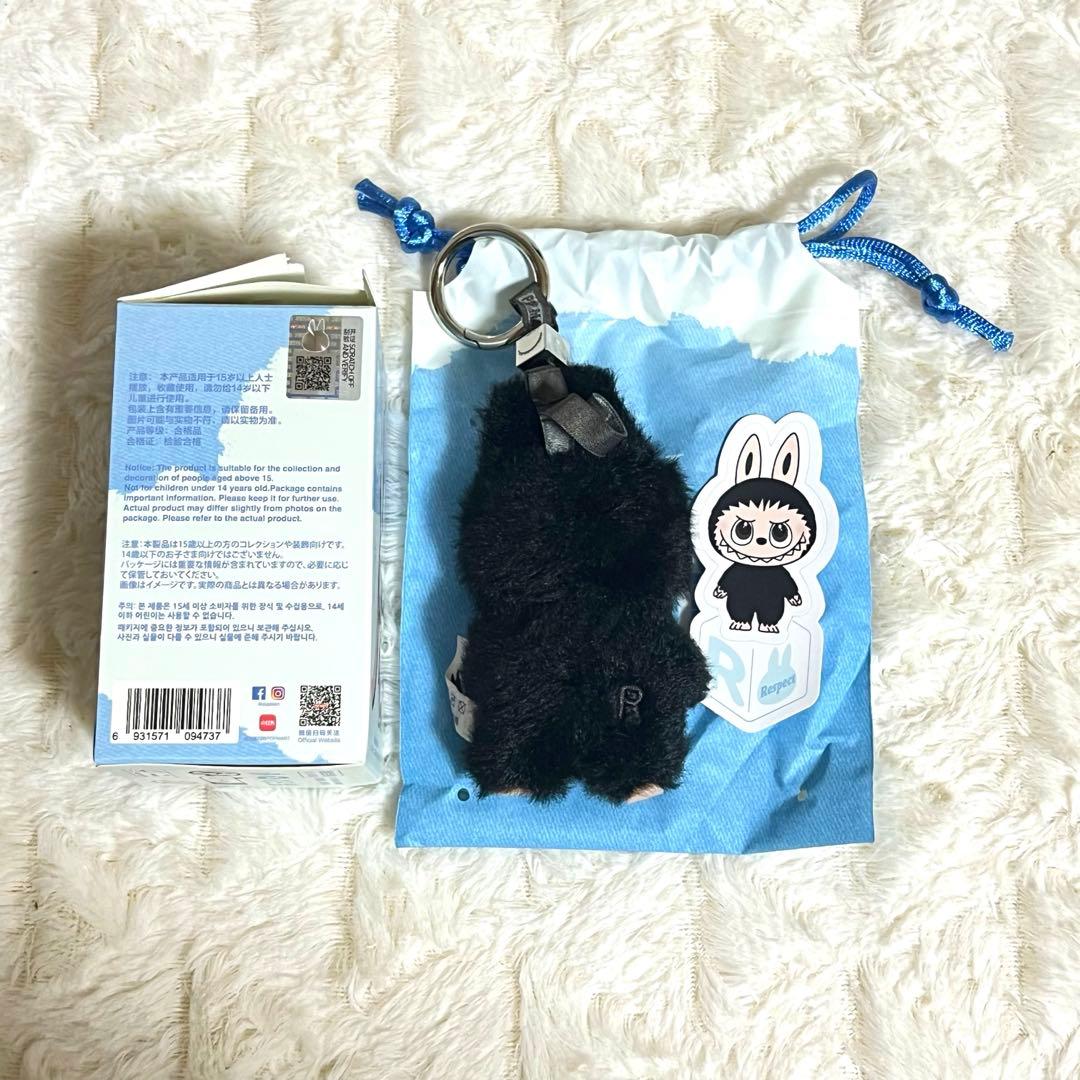 ラブブ イニシャル Rぬいぐるみ アルファベット Labubu 【正規品