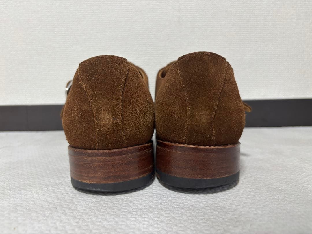 MEERMIN（メルミン）｜ダブルモンク｜スウェード｜UK6.5（25cm） 何年