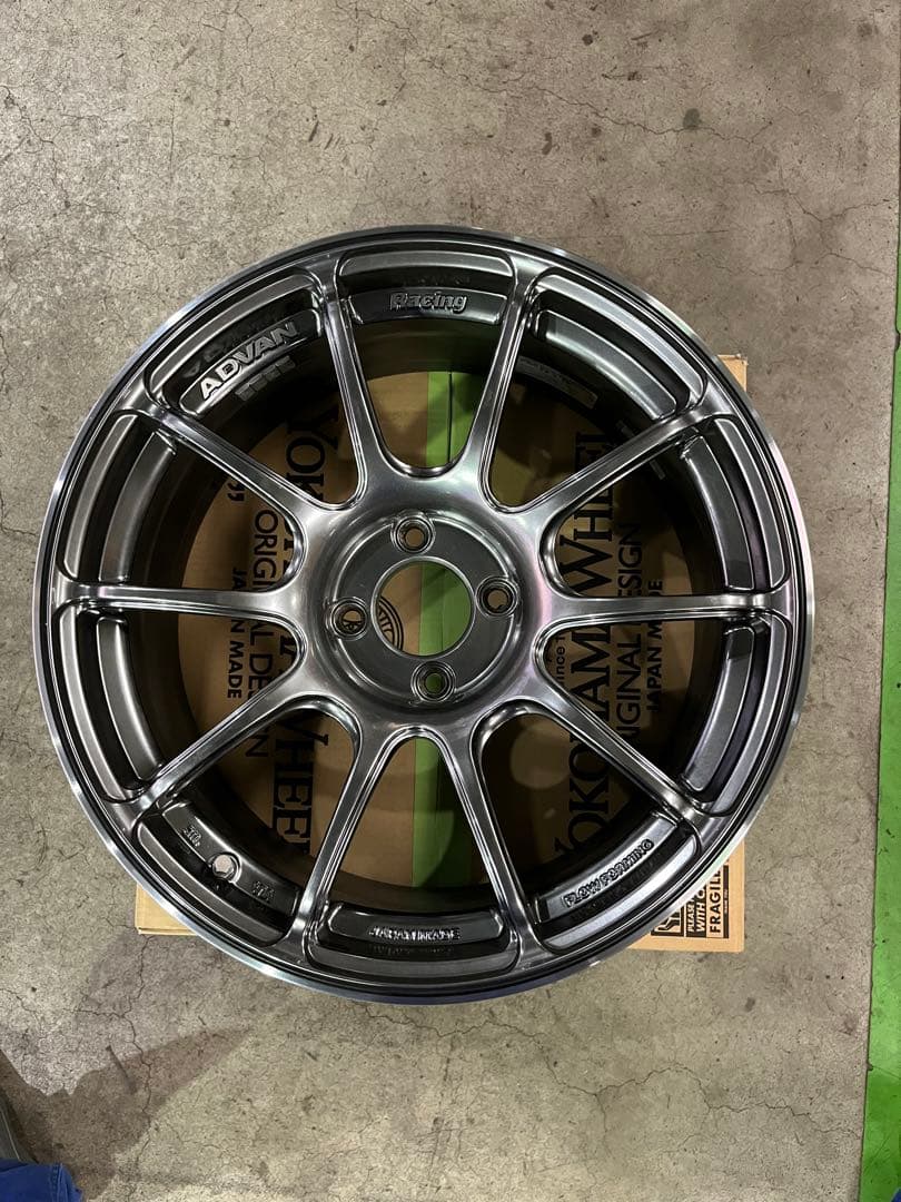 美品 アドバンレーシングRZ2 17インチ アドバン レーシング RZ2 RZII アルミホイール 17×7.5J 5/114.3 +48