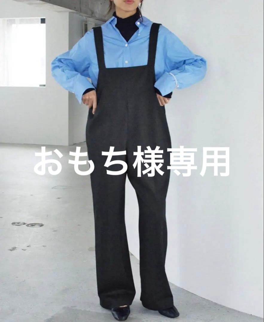 【新品タグ付き】IENAイエナSn.ウールサロペット36 Sn.ウール サロペット（サロペット／オーバーオール）｜IENA（イエナ
