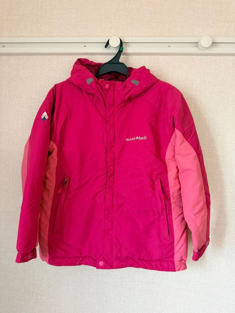 mont-bell キッズ用スキーウェア 140サイズ ピンク - メルカリ