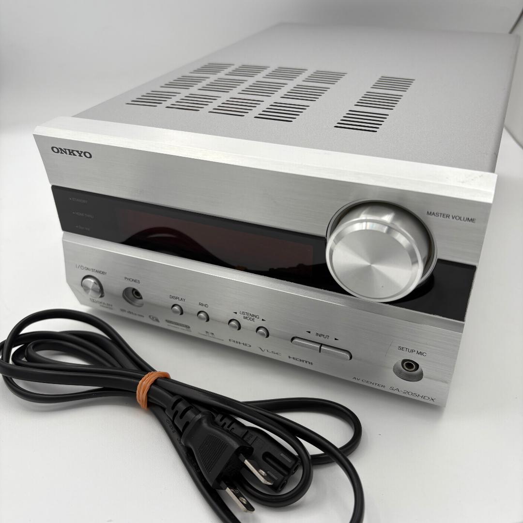 SA-205HDX(S) ONKYO AVセンター シルバー AVアンプ Amazon.co.jp: ONKYO AVセンター SA-205HD(S) : 家電＆カメラ