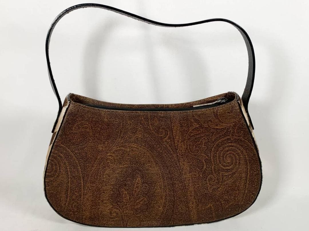 正規品】極美品 ETRO エトロ ペイズリー柄 ハラコ ワンショルダー