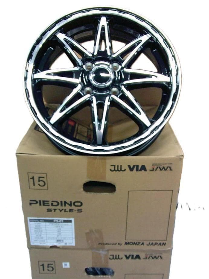 エイム88 R/T付き☆15×4.5J★新品4本軽自動車　ラパン　ワゴンR