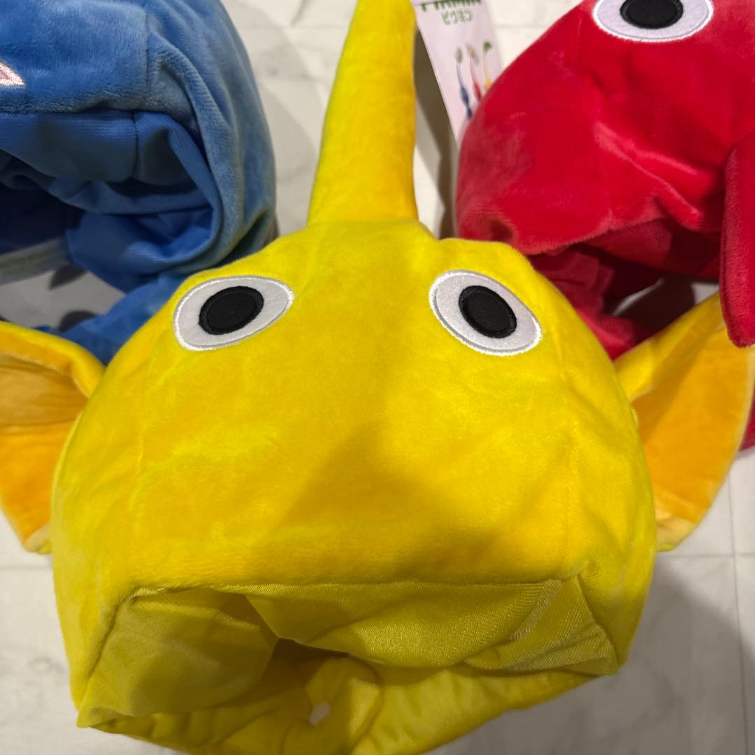 新品 ピクミン なりきり帽子 3色セット 全色 3種類セット - メルカリ