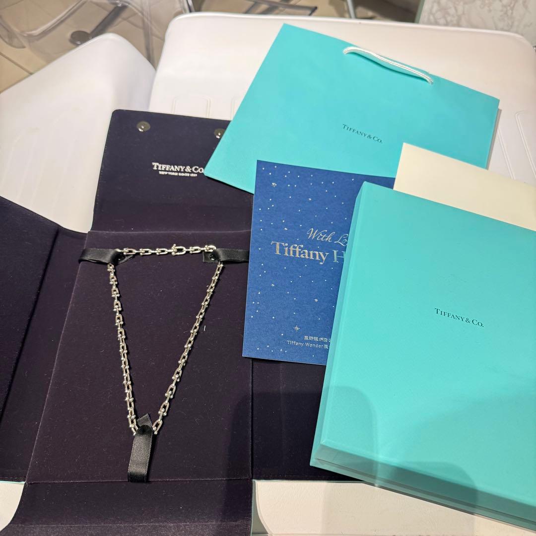 Tiffany & Co. ハードウェア　スモールリンクネックレス ティファニー ハードウェア リンク ネックレス スターリングシルバー