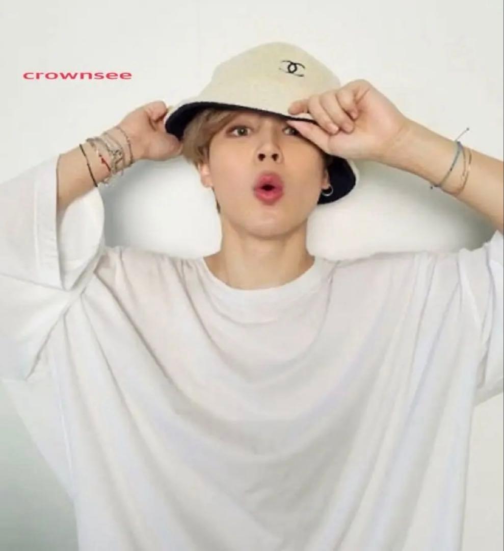最終値下げ☆ CHANEL シャネル バケットハットBTSジミン - メルカリ