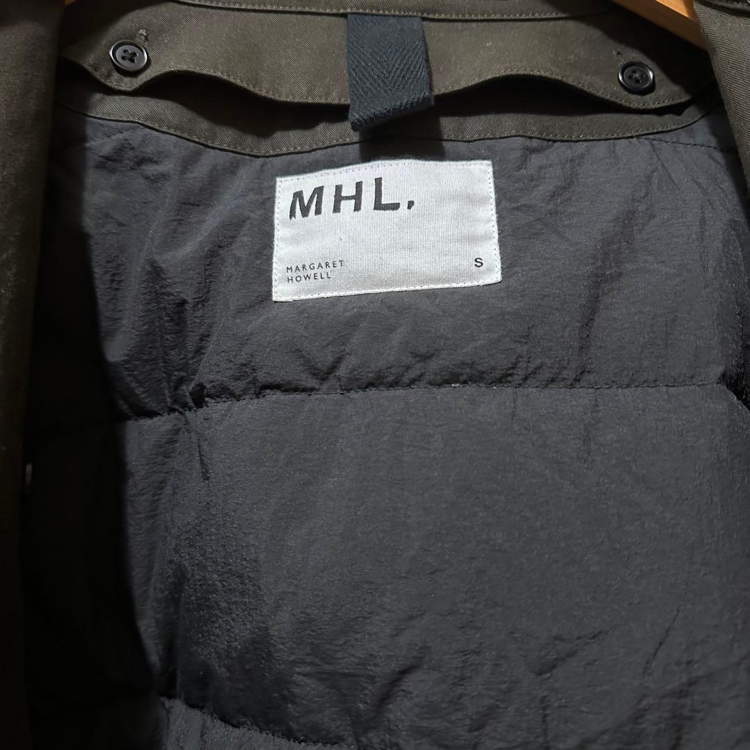 MHL. コットンナイロン ステンカラーコート ブラウン - メルカリ