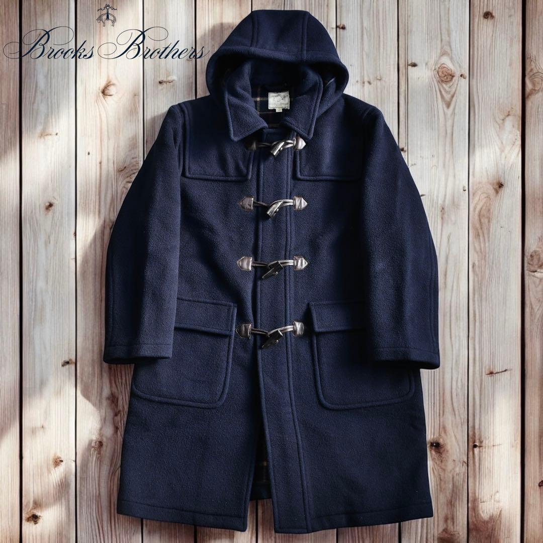 12M553◯ BROOKS BROTHERS ロング ダッフルコート アウター 2026年最新】Brooks Brothers 丈：ロング ダッフルコートの人気