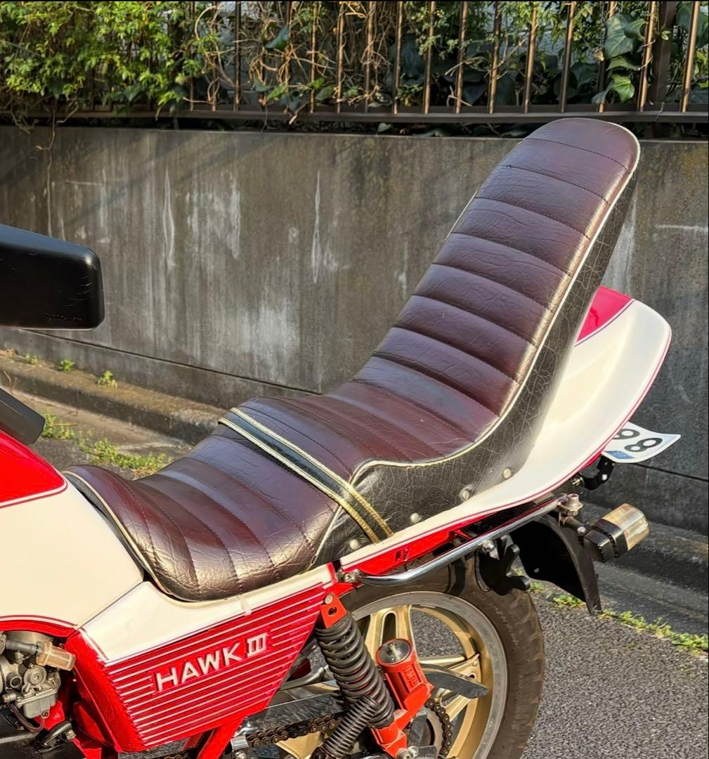 CB400N CB250N ホーク3三段シート - メルカリ