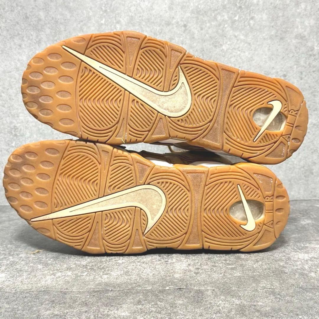 ナイキ AIR MORE UPTEMPO PREMIUM FLAX 27.5cm