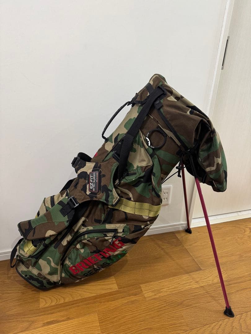 BRIEFING×SUNMOUNTAIN×BEAMSGOLF キャディーバッグ BEAMS GOLF（ビームスゴルフ）の「BRIEFING×BEAMS GOLF / CADDIE STAND
