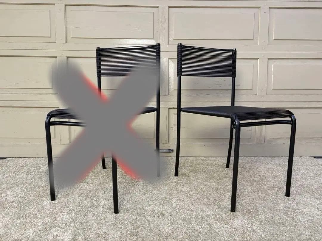 Cassina ixc. AliasアリアスSpaghettiスパゲッティチェア stoop | Spaghetti Chair for ALIAS by Giandomenico Belotti