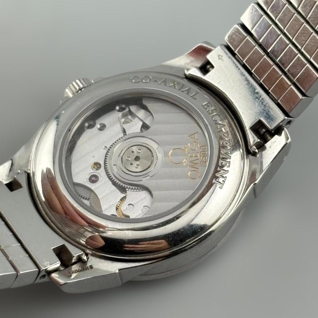 オメガ OMEGA デビル 4581.31.00 デイト ホワイトSS 自動巻き - メルカリ