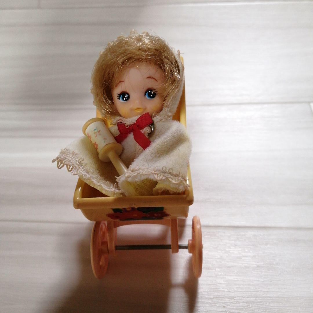 昭和レトロ人形 リカちゃん 双子の妹 乳母車 ドール リカちゃん人形