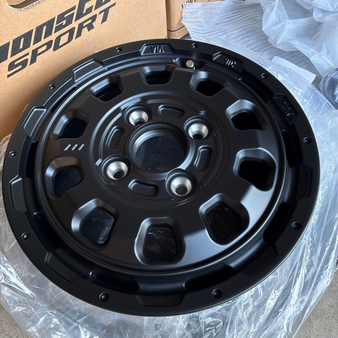 たてさん専用da17v エブリイバン ホイール４本 モンスタースポーツ TOUGH グリル エブリイバン[DA17V] MONSTER SPORT | モンスター