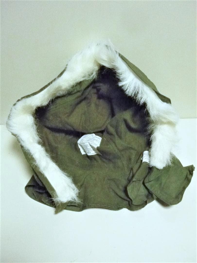 新品 80s 米軍 M-65 フード デッドストック モッズコート パーカー R MILITARY（ミリタリー） 実物 USED 米軍 M-65用フード アクリルファー