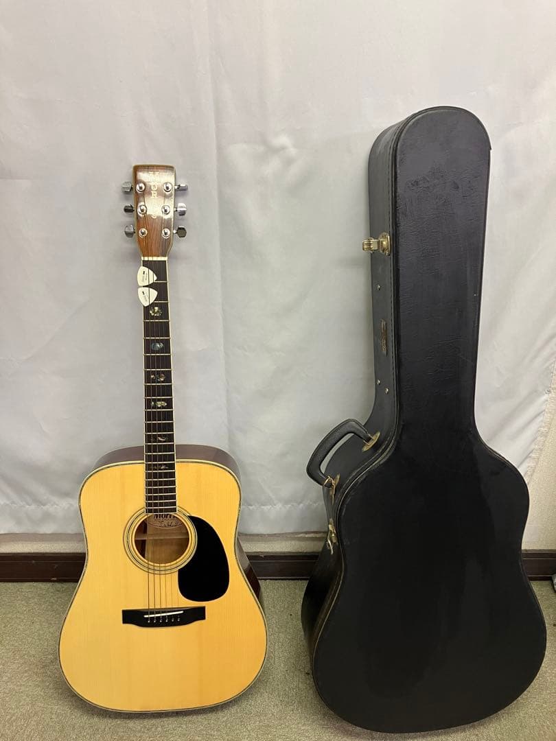 ◎モーリスMorris☆W-40 アコースティックギター☆ハードケース付☆ W-40 Morris - ギター大図鑑 PoloPPo