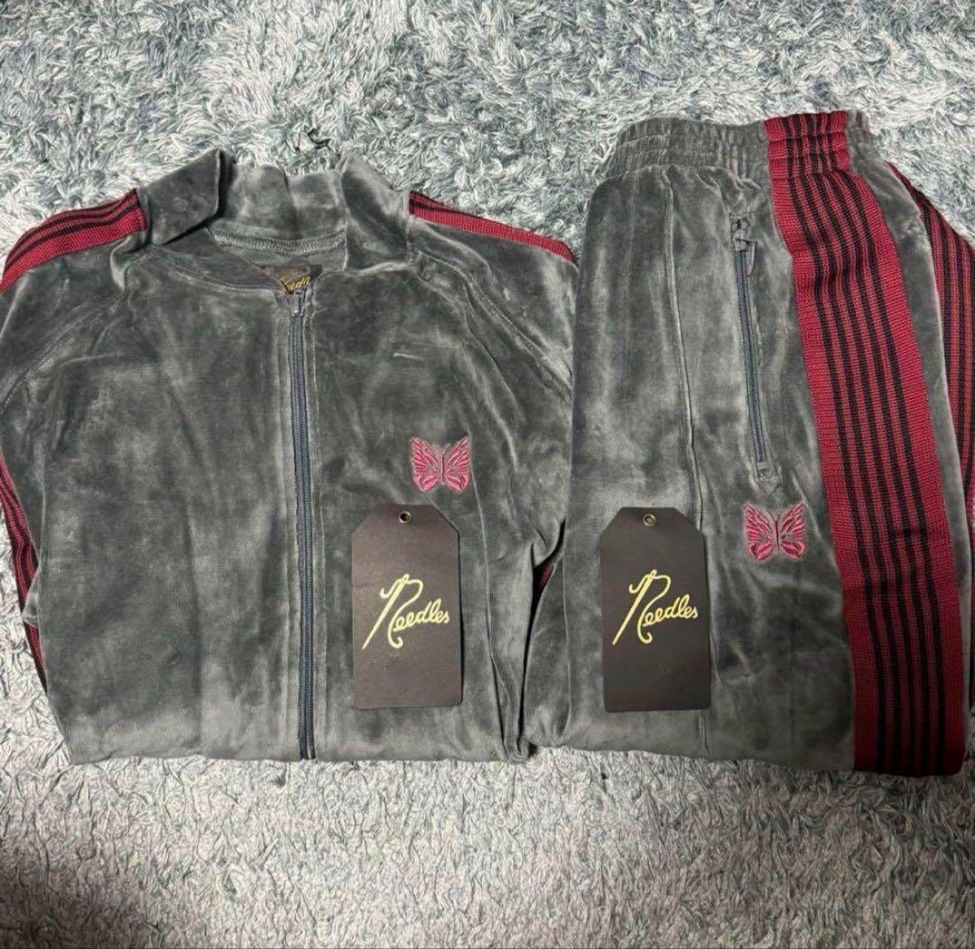 Needles ベロア セットアップ watson着用L - メルカリ