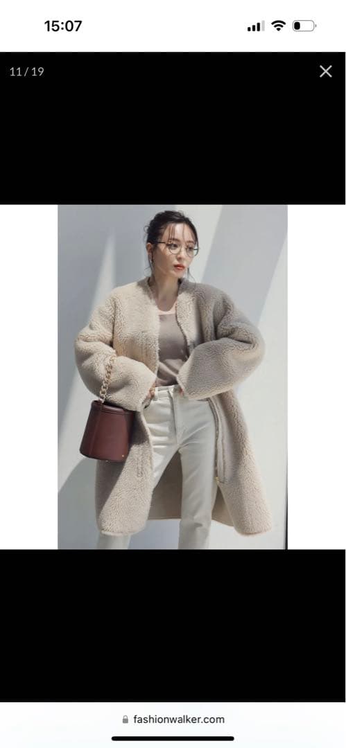 アニュアンス anuans ボンディングボアコート - メルカリ