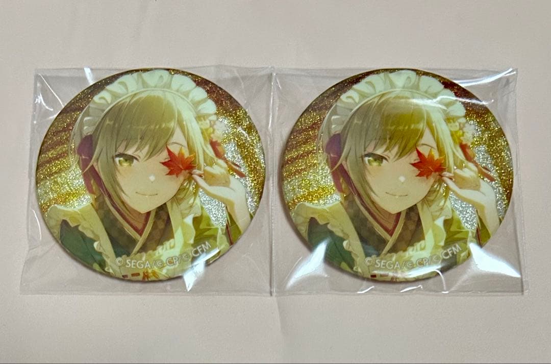 プロセカ 日野森志歩 グリッター缶バッジ 48C 2点 - メルカリ