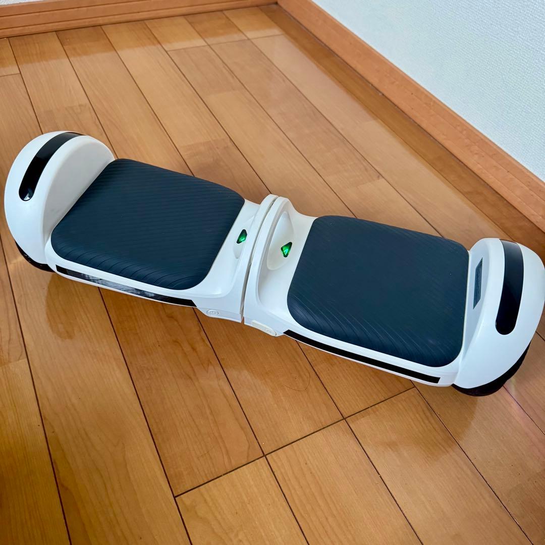 【美品】 電動バランススクーター SUNPIE 動作確認済み ミニセグウェイ 電動スクーター プロテクター付 立ち乗り二輪車 電動バランス