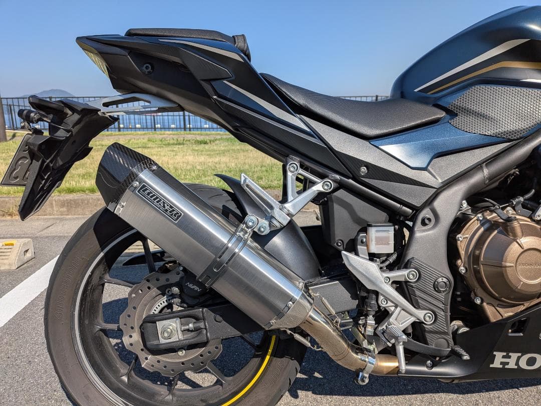 CBR400R　BEAMS　CORSA-EVO2 スリップオン サイレンサー 楽天市場】BEAMS ビームス CORSA-EVO II スリップオンマフラー CBR400R