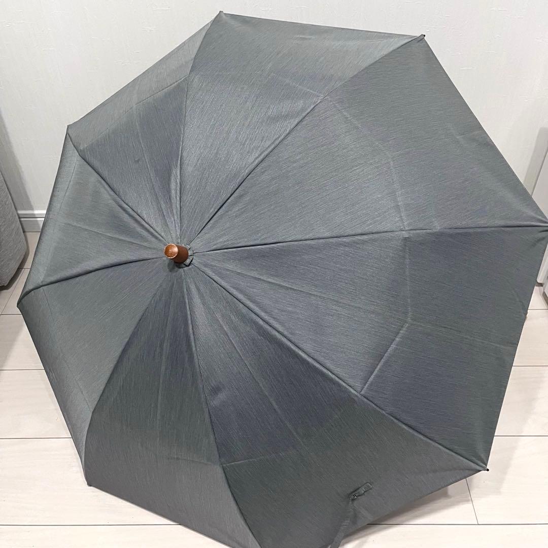 サンバリア100 2 段折　フロストグレー 2段折 / フロスト | 完全遮光日傘｜サンバリア100