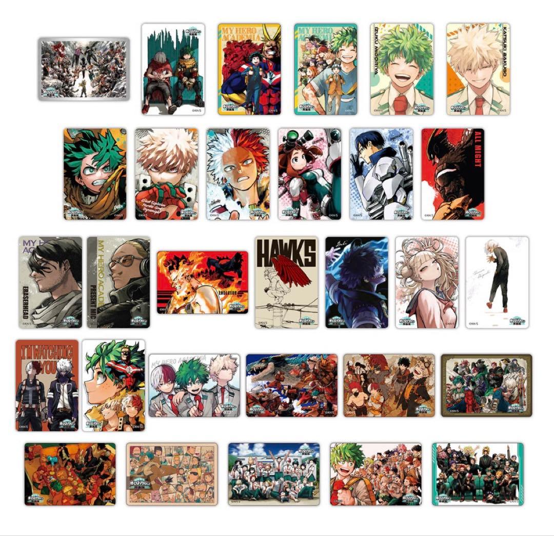 ヒロアカ原画展 マグネットステッカーコレクション　全種セット 僕のヒーローアカデミア』マグネットステッカーコレクション （全30