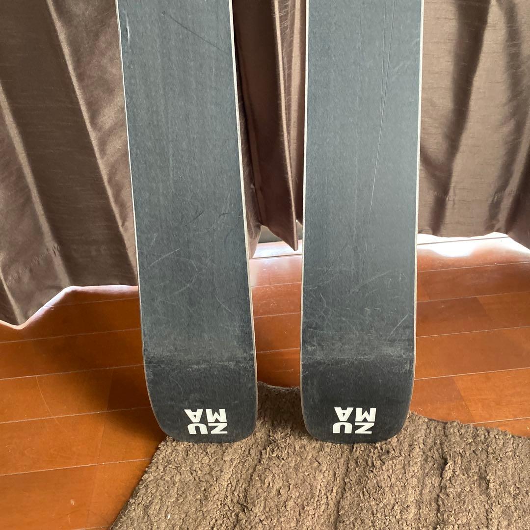 ZUMA スキー板BAMBOO 167 フィッシャースキーカバー付き！SALE