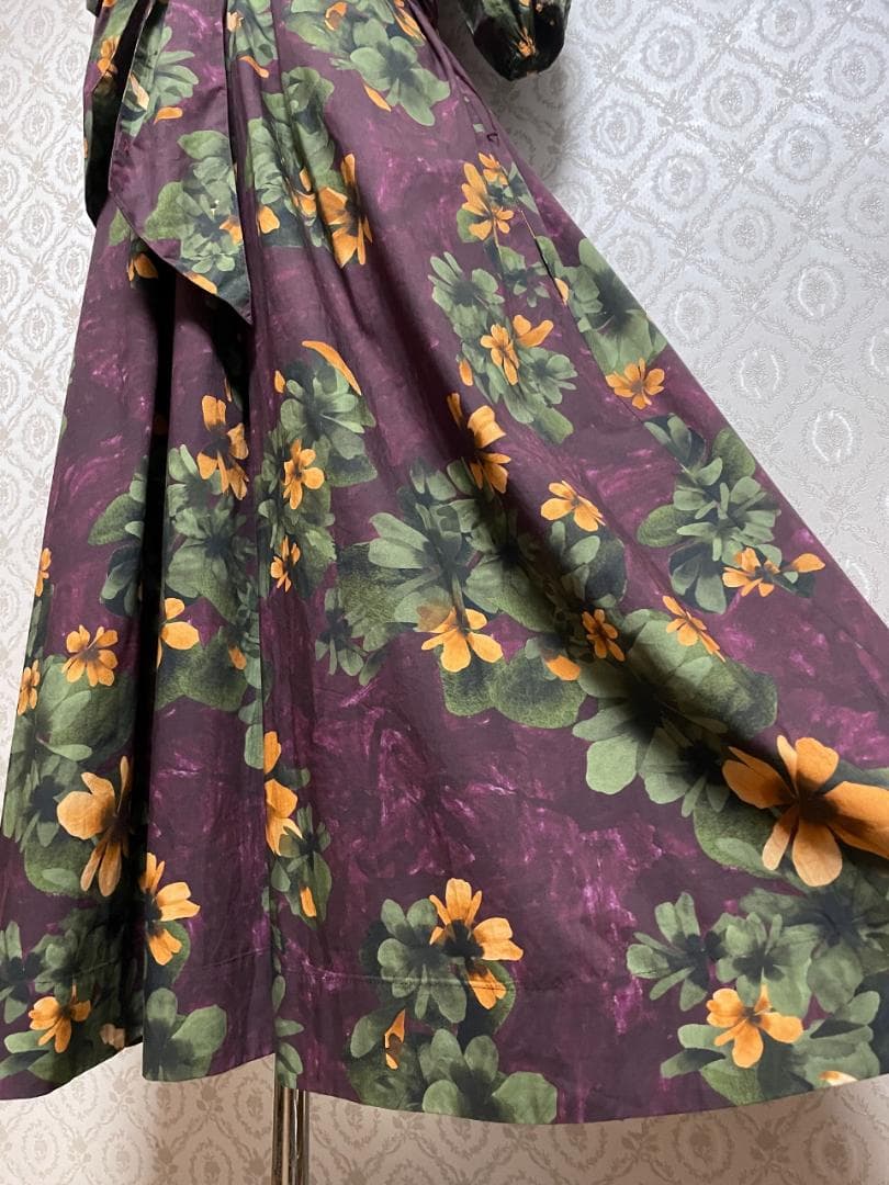 新品 MERLETTE マーレット medea 花柄ワンピース - メルカリ