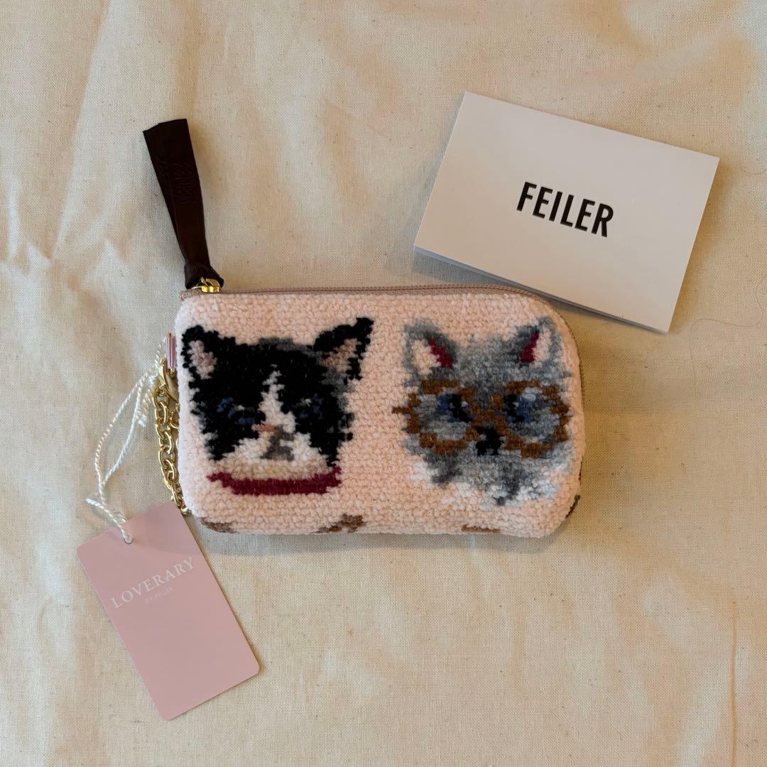 新品】FEILER ラブラリープリティーキャッツ キー&カードポーチ - メルカリ