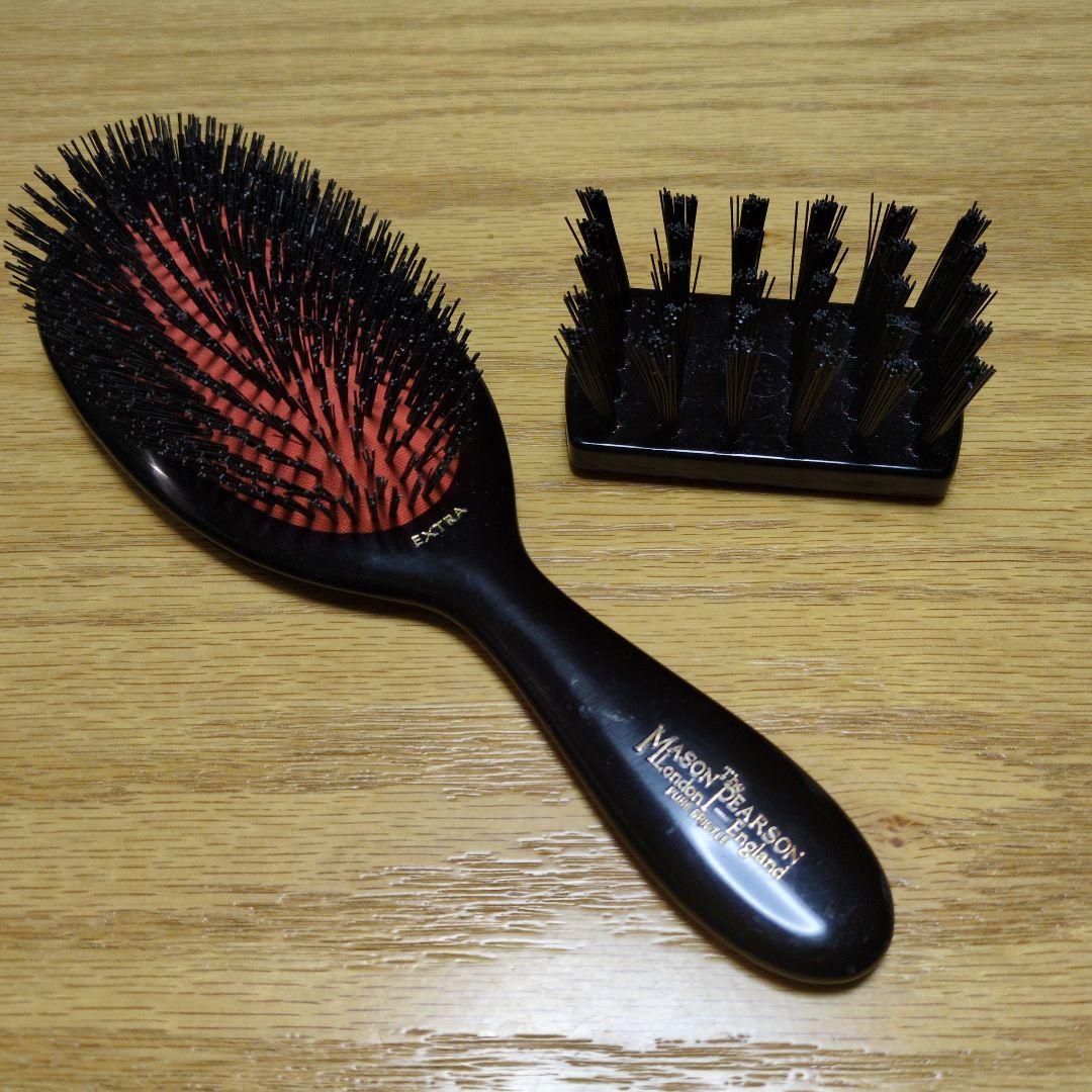 Mason Pearson Extra ヘアブラシ 黒 MASON PEARSON（メイソンピアソン） 送料無料 ヘアブラシ ピュア