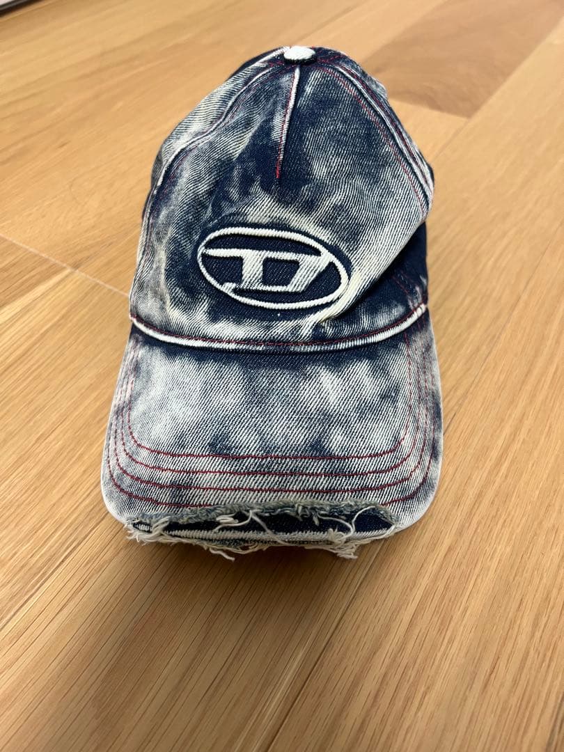い*き様 DIESELデニム風ダメージベースボールキャップ C-SEYMON（MEN）: ベースボールキャップ｜ディーゼル（DIESEL）公式