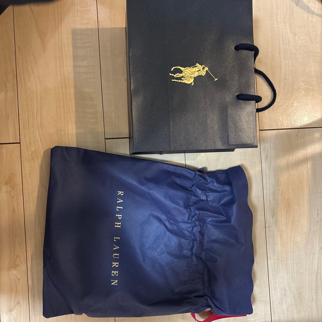 POLO RALPH LAUREN ブラックレザーベルト 34 - メルカリ