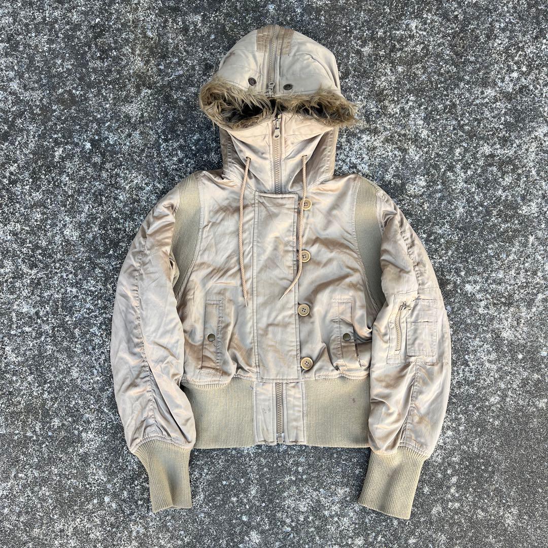 90's Vintage アーカイブ ARMANI ファー ジャケット y2k