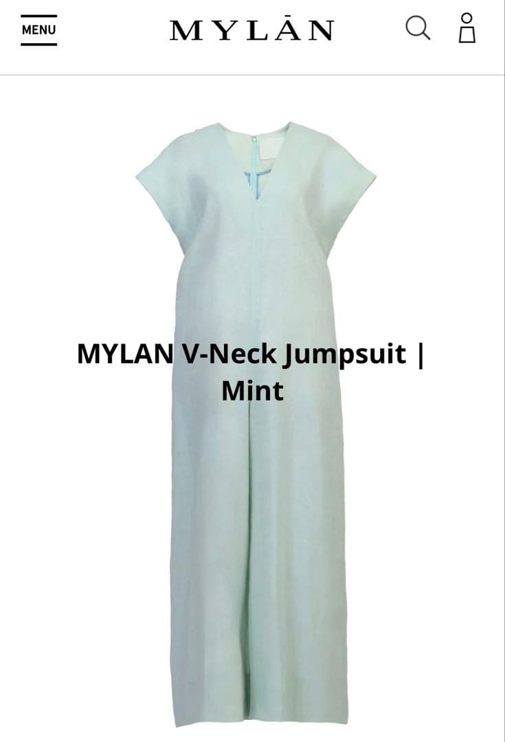マイラン　MYLAN V-Neck Jumpsuit | Mint Lockwood Wasabi Mint Halter Jumpsuit (Green) · NanaMacs