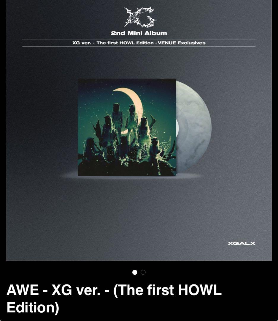 XG AWE US 会場 限定 vinyl 開封済み トレカなし レコード - メルカリ