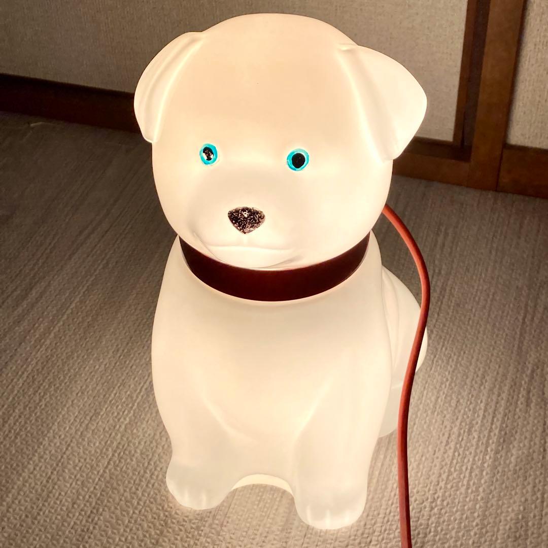 匿名配送/クリーニング済/点灯確認済】マックスレイ/橋田裕司/犬/照明