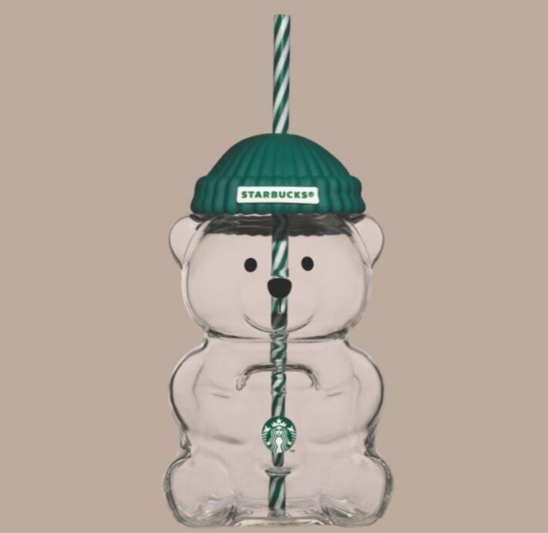 正規品】スターバックス ベアリスタ グラス タンブラー コールドカップ