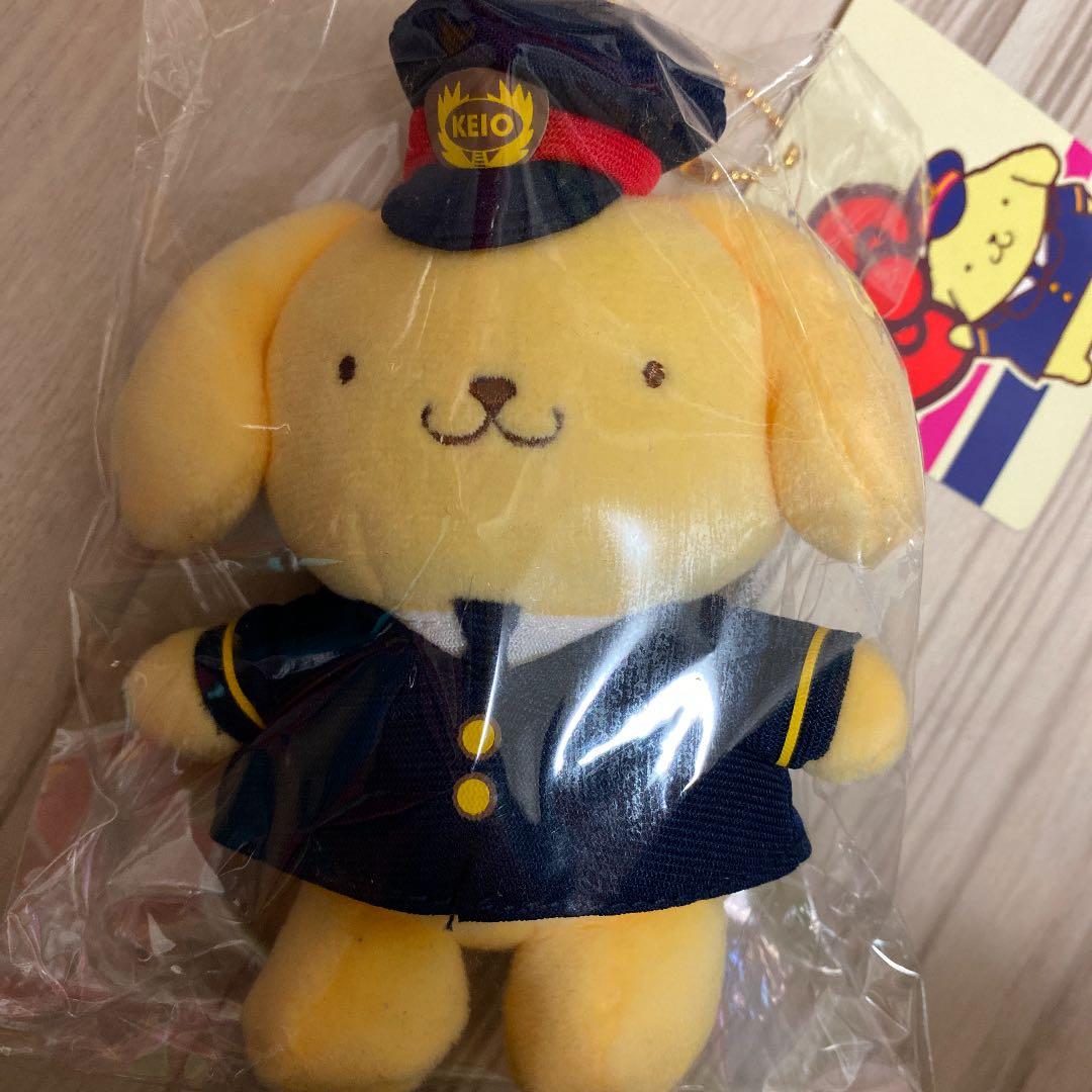 ポムポムプリン 京王線駅長 マスコット - メルカリ