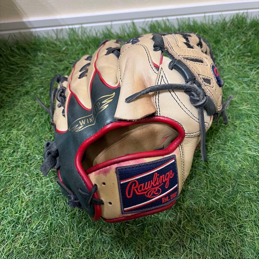 最終値下げ ローリングス 投手用 グラブ GR2HMA15W ピッチャー 軟式 ローリングス 軟式グラブ 投手ピッチャー用 ハイパーテックカラー