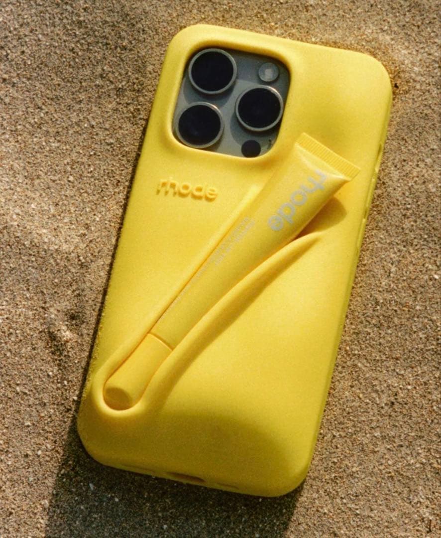 【緑茶】rhode lemontiniケースリップ付き Rhode Lip Case (LEMONTINI)