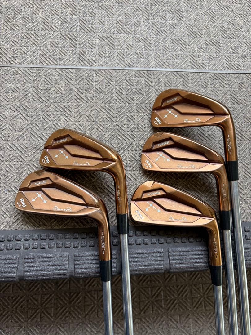 ロマロ ray cx s20c カッパー レアシャフト付き 楽天市場】ROMARO Ray CX S20C/S25C IRON カスタム アイアン ロマロ