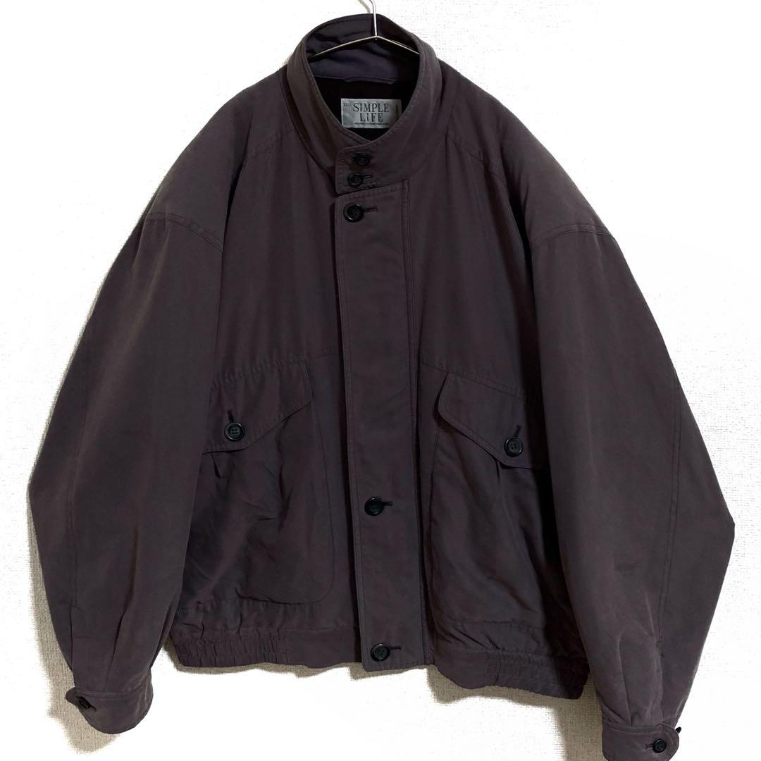 90年代 Design Jacket スウィングトップブルゾン 太アーム 短丈 - メルカリ