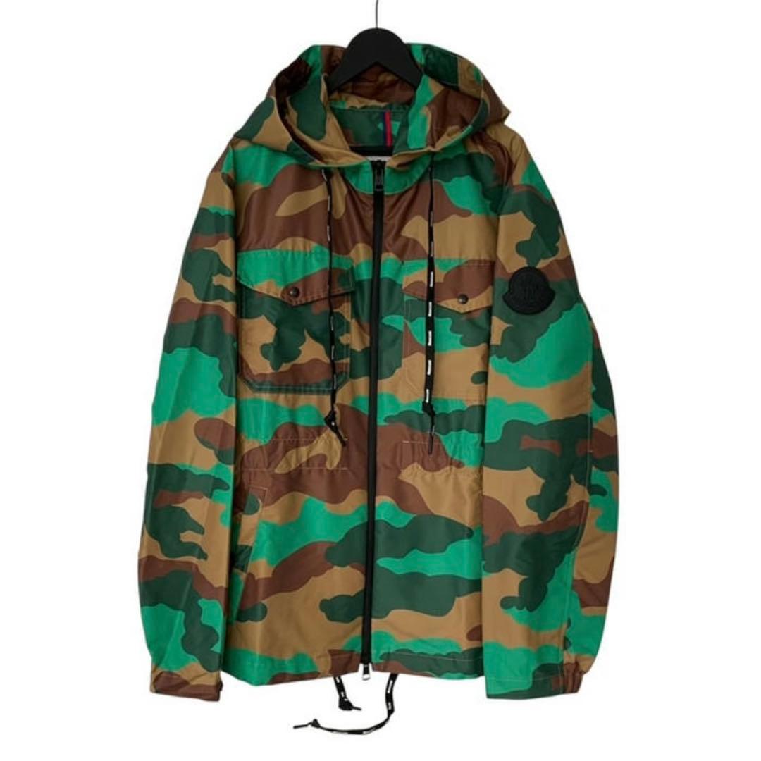 新品MONCLER 20AW ナイロンジャケット カモ 迷彩 サイズ2 - メルカリ