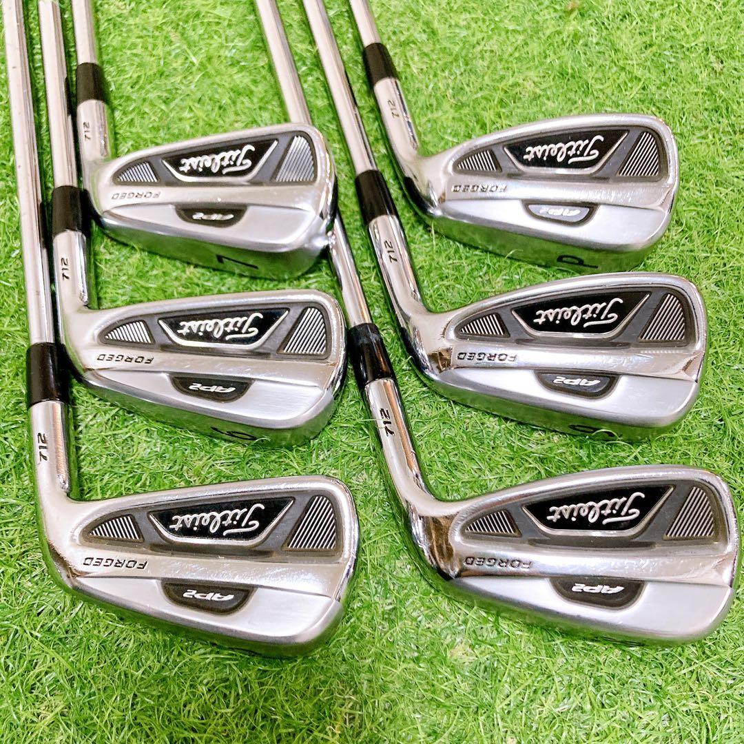 タイトリスト AP2 712 ゴルフクラブ メンズアイアンセット 右利きS200