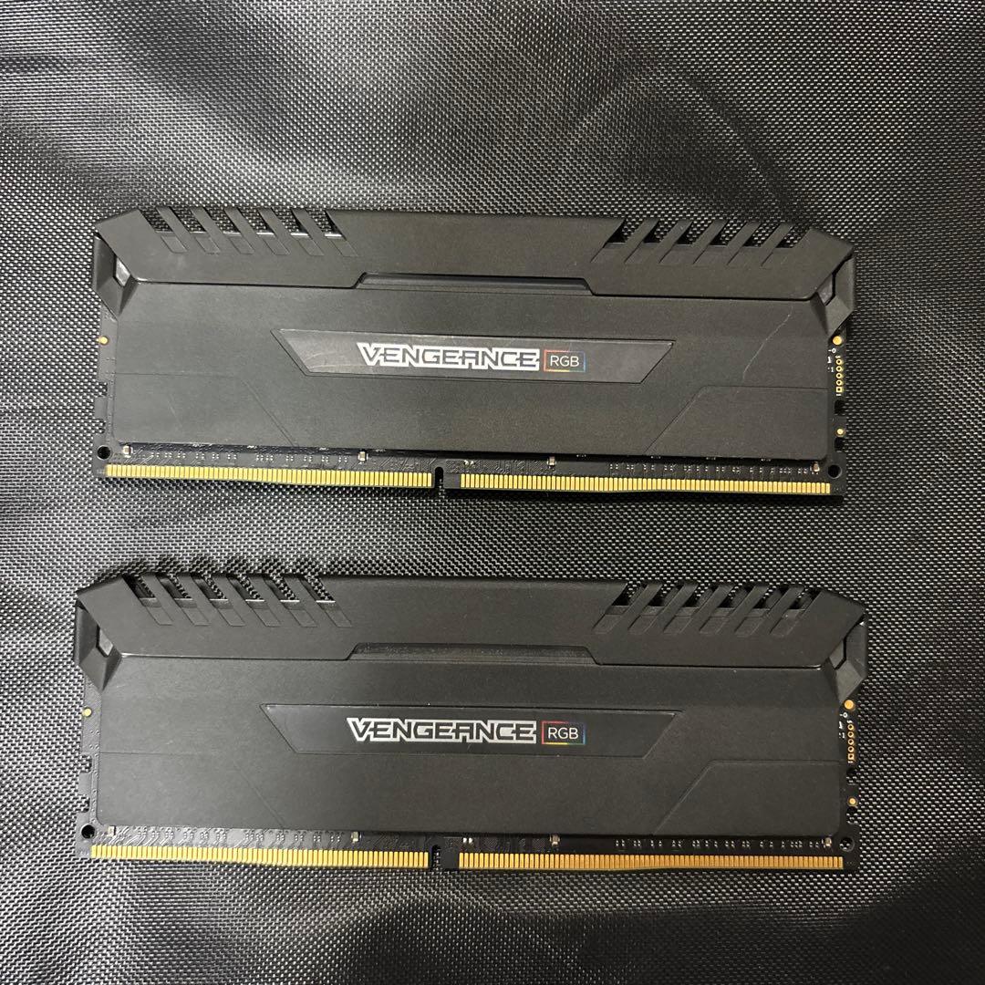 Corsair Vengeance RGB DDR4 32GB 16GB×2枚 Amazon | CORSAIR DDR4-32GB 3200MHz CL16 デスクトップPC用メモリ