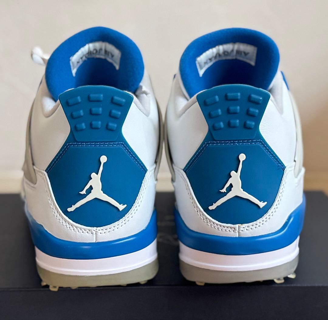 パ*ダ様 ナイキ Air Jordan 4 ゴルフシューズ 26.5cm ホワイ